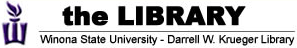 an image of the Winona State Library Logo